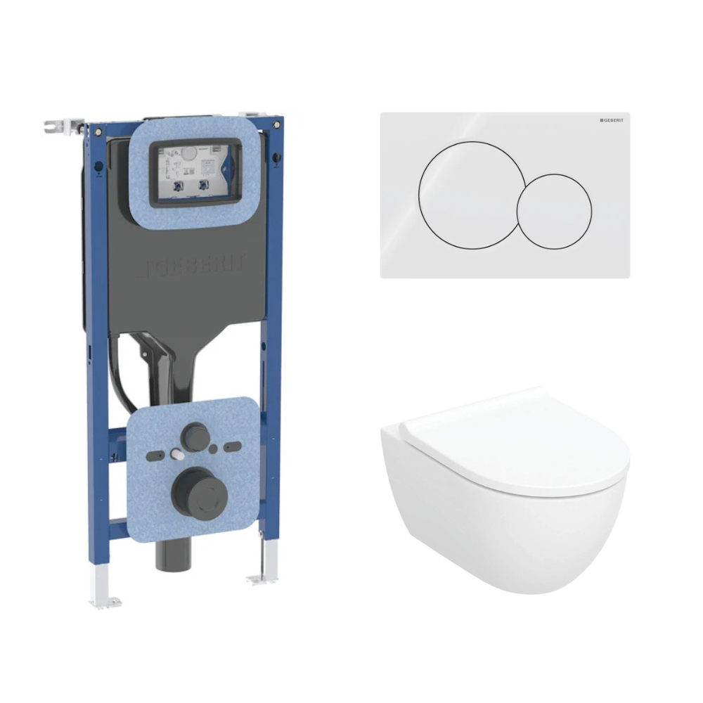Geberit Acanto seinä-wc- paketti