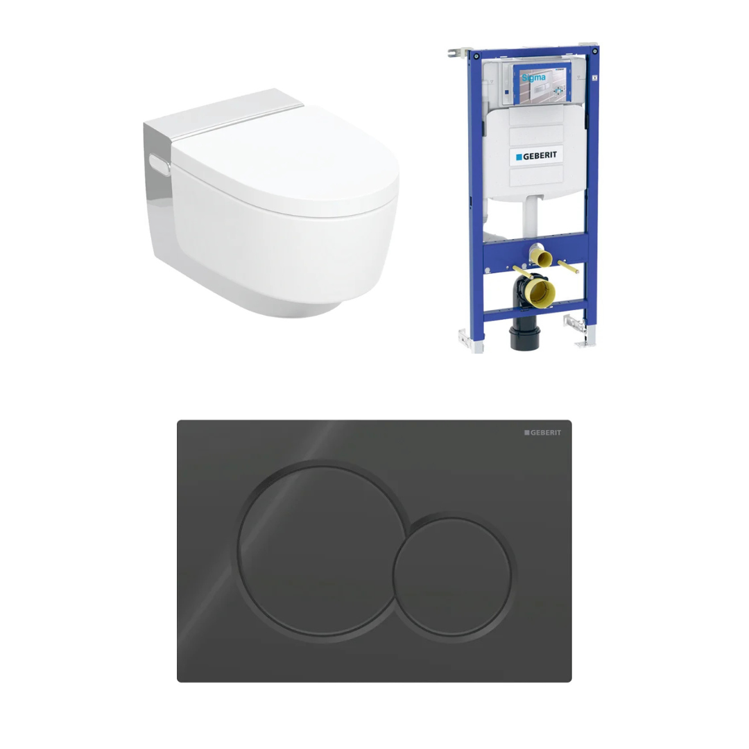 Geberit Aquaclean Mera Comfort - pesevä wc-paketti