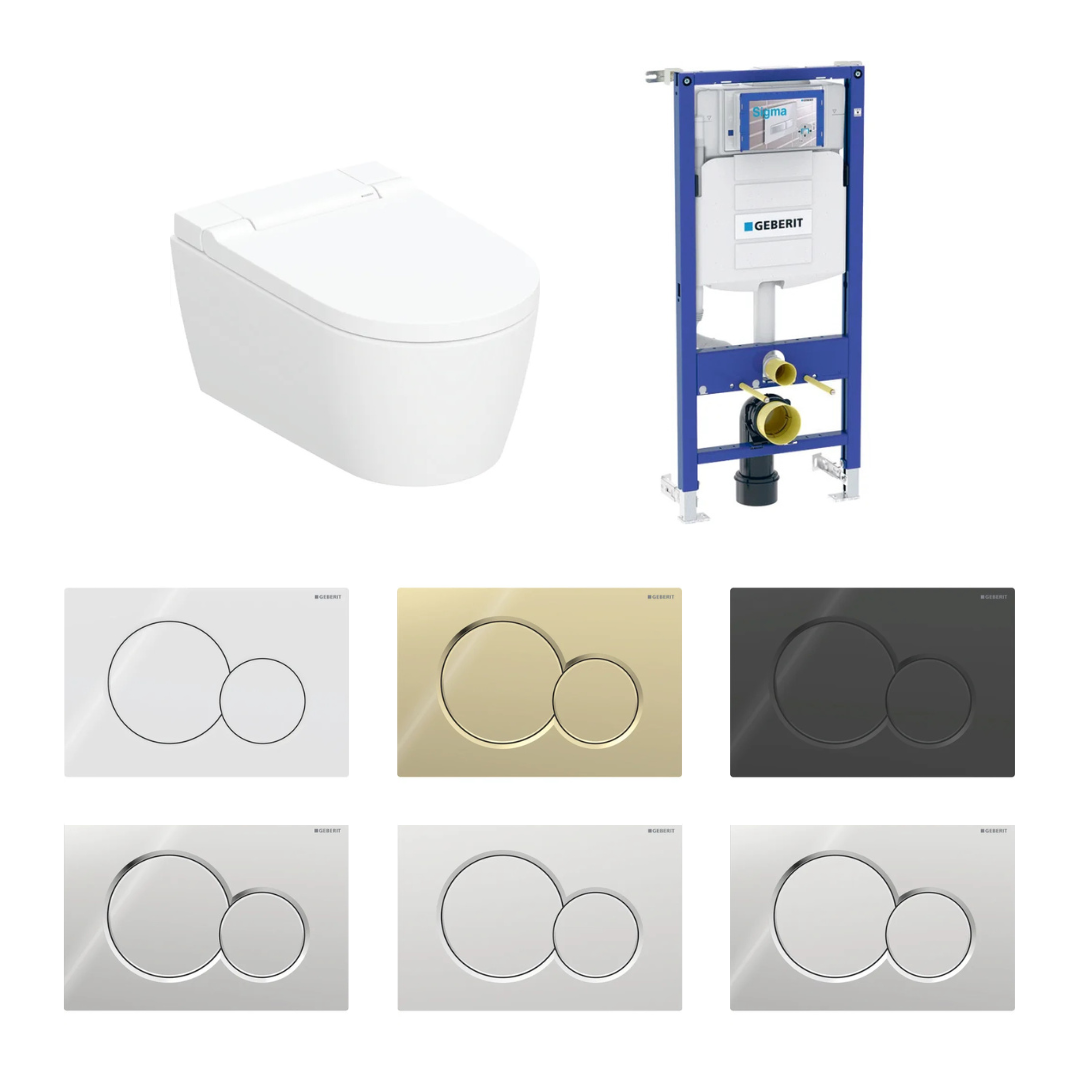 Geberit Aquaclean Sela - pesevä wc-paketti