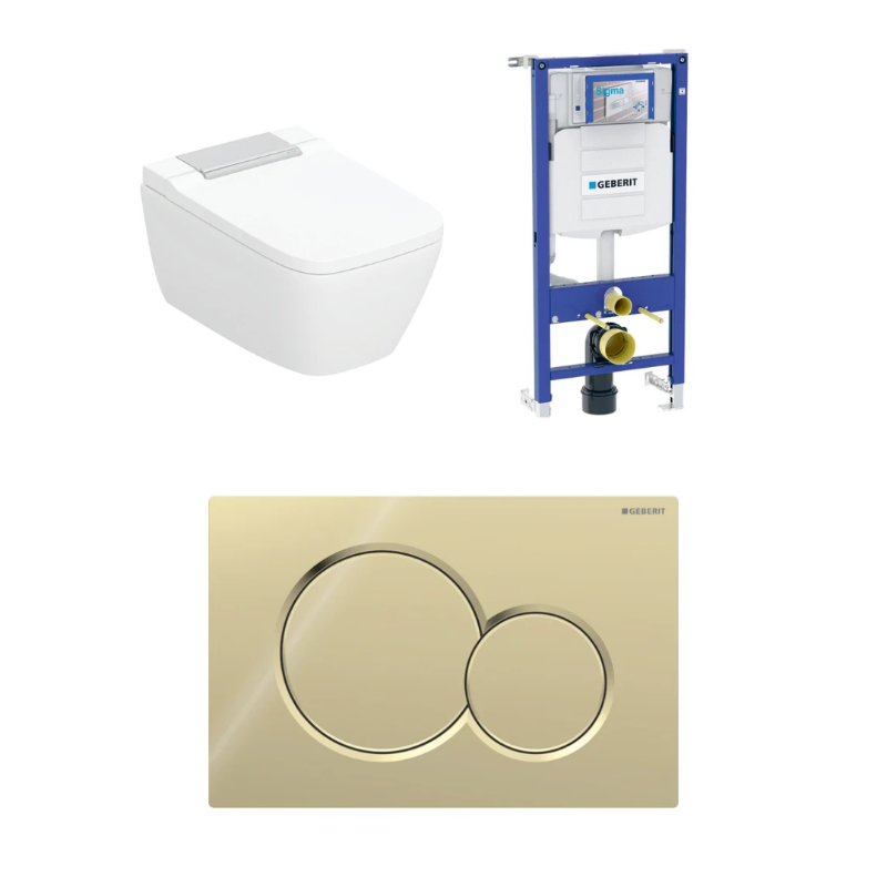 Geberit Aquaclean Sela Square - pesevä wc-paketti