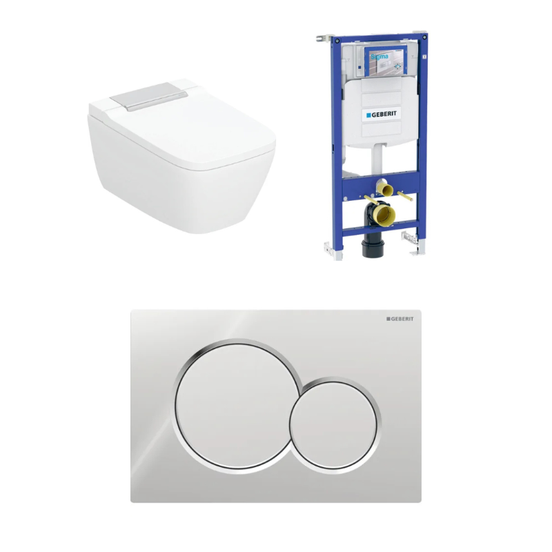 Geberit Aquaclean Sela Square - pesevä wc-paketti