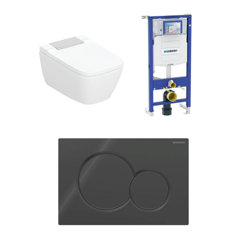Geberit Aquaclean Sela Square - pesevä wc-paketti