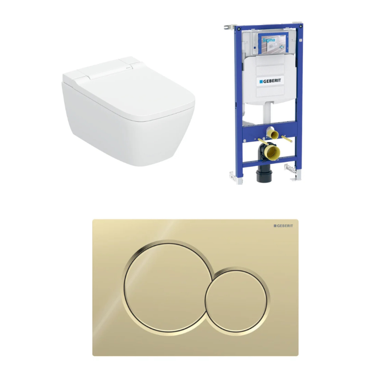 Geberit Aquaclean Sela Square - pesevä wc-paketti