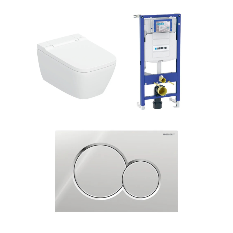 Geberit Aquaclean Sela Square - pesevä wc-paketti