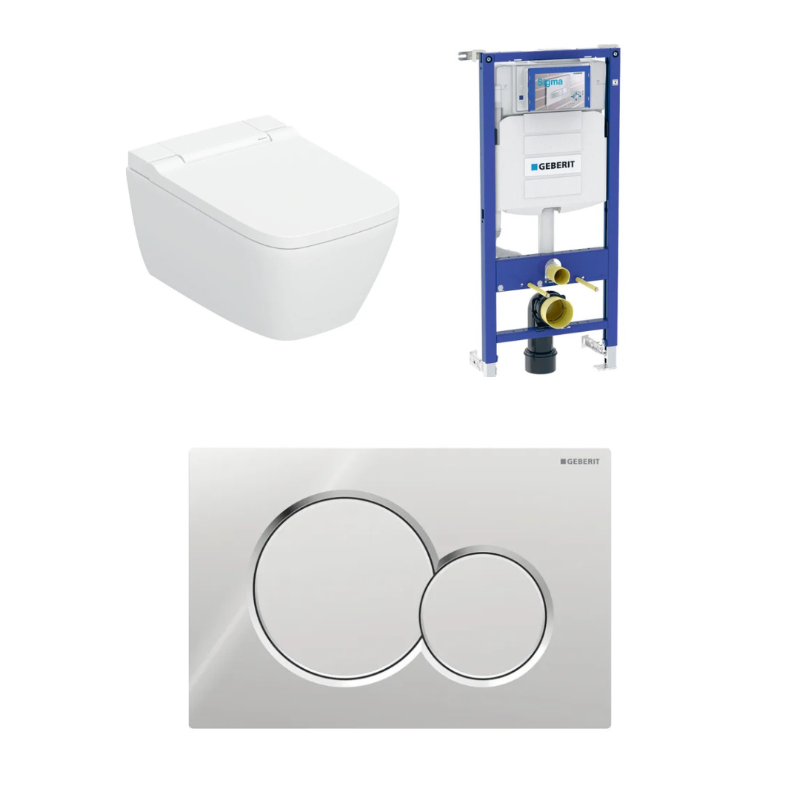 Geberit Aquaclean Sela Square - pesevä wc-paketti