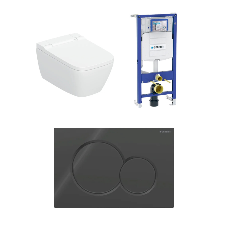 Geberit Aquaclean Sela Square - pesevä wc-paketti
