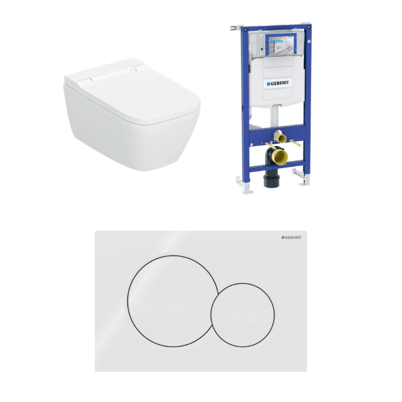 Geberit Aquaclean Sela Square - pesevä wc-paketti