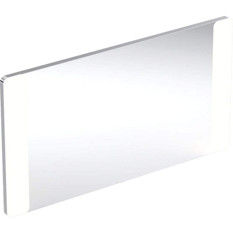 Geberit Option Square-tasopeili sivuvaloilla 120x65 cm
