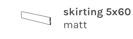 Oppdal Bomull 5x60 cm jalkalista 12 kpl