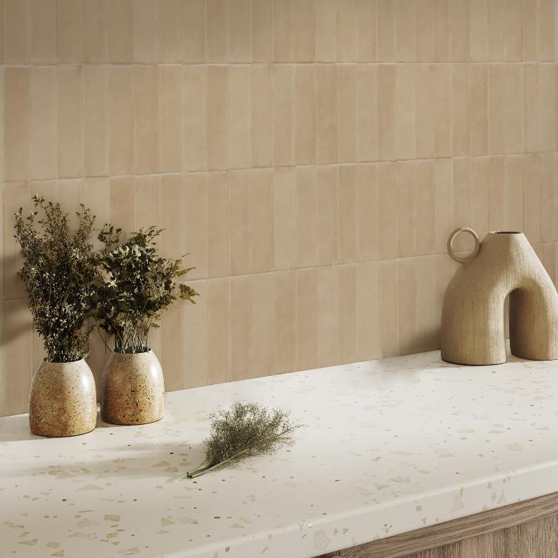 Passaggi 5,7x23 cm lattia- ja seinälaatta, matta