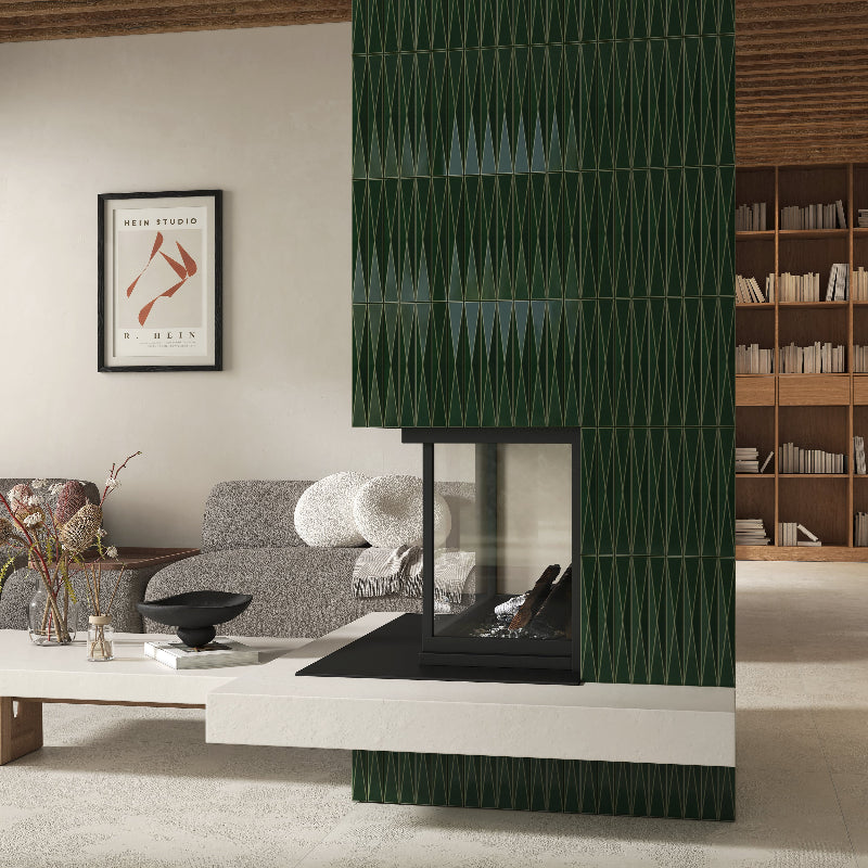 Pulse Prism 4×31.5 cm seinälaatta 3D