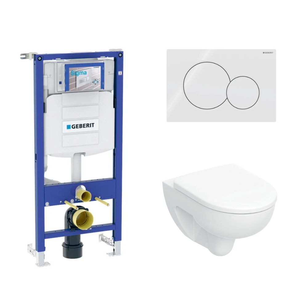 Geberit Renova turboflush seinä-wc- paketti