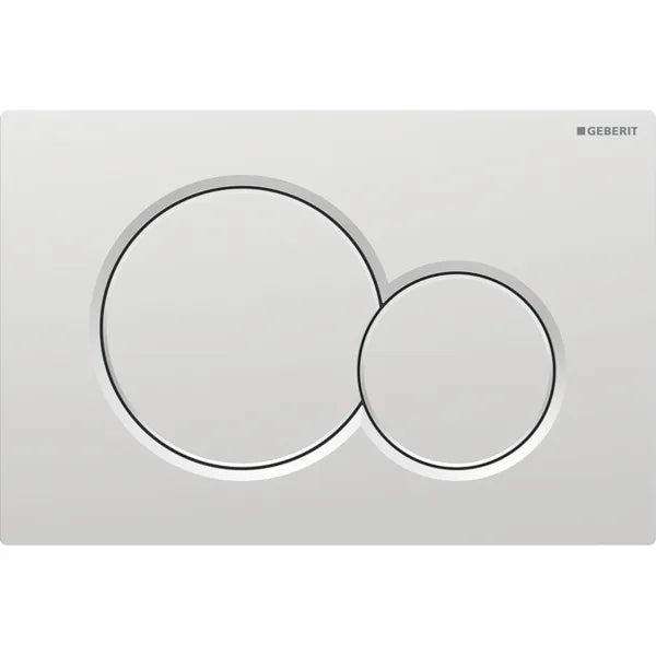 Geberit Sigma 01 Round painike kaksoishuuhtelulla