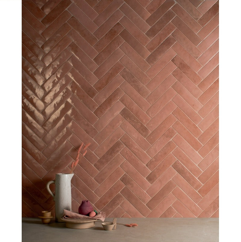 Punainen seinälaatta