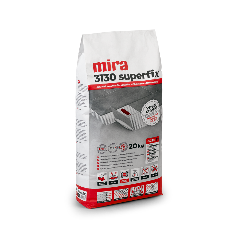 Mira 3130 Superfix Saneerauslaasti, tulisijat