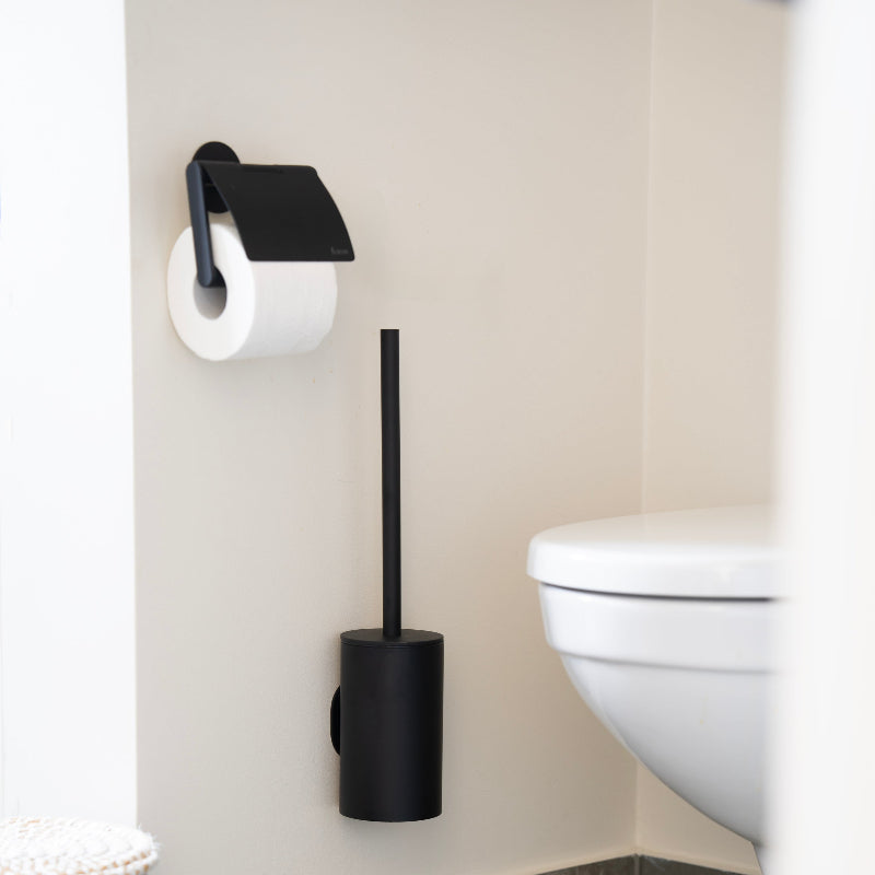 Smedbo DOT WC-paperiteline kannella, mattamusta – TB3414