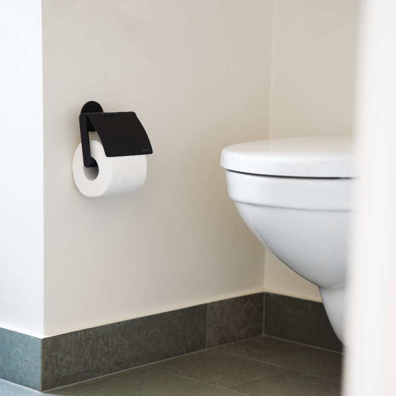 Smedbo DOT WC-paperiteline kannella, mattamusta – TB3414