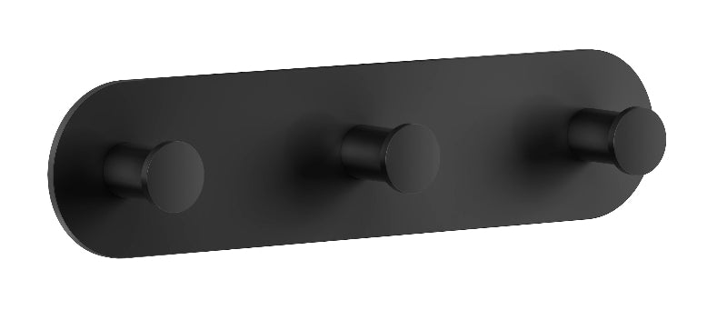 Smedbo DOT kolmoiskoukku, mattamusta – TB359