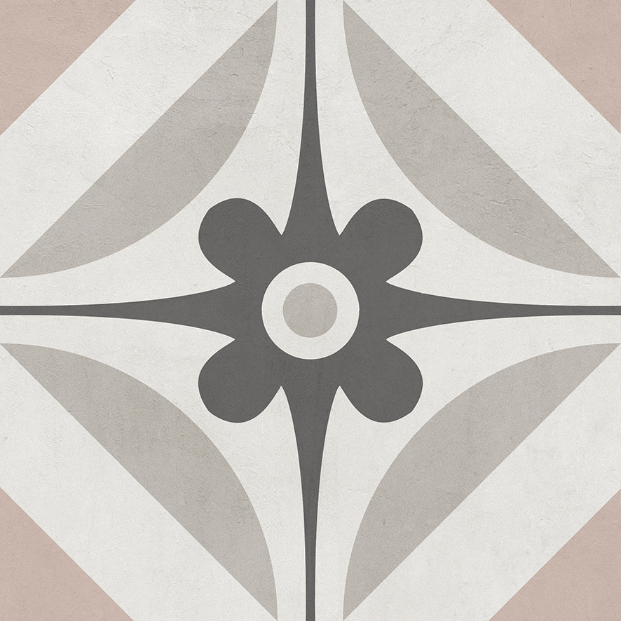 Sartoria Decorata lattia- ja seinälaatta 15x15cm