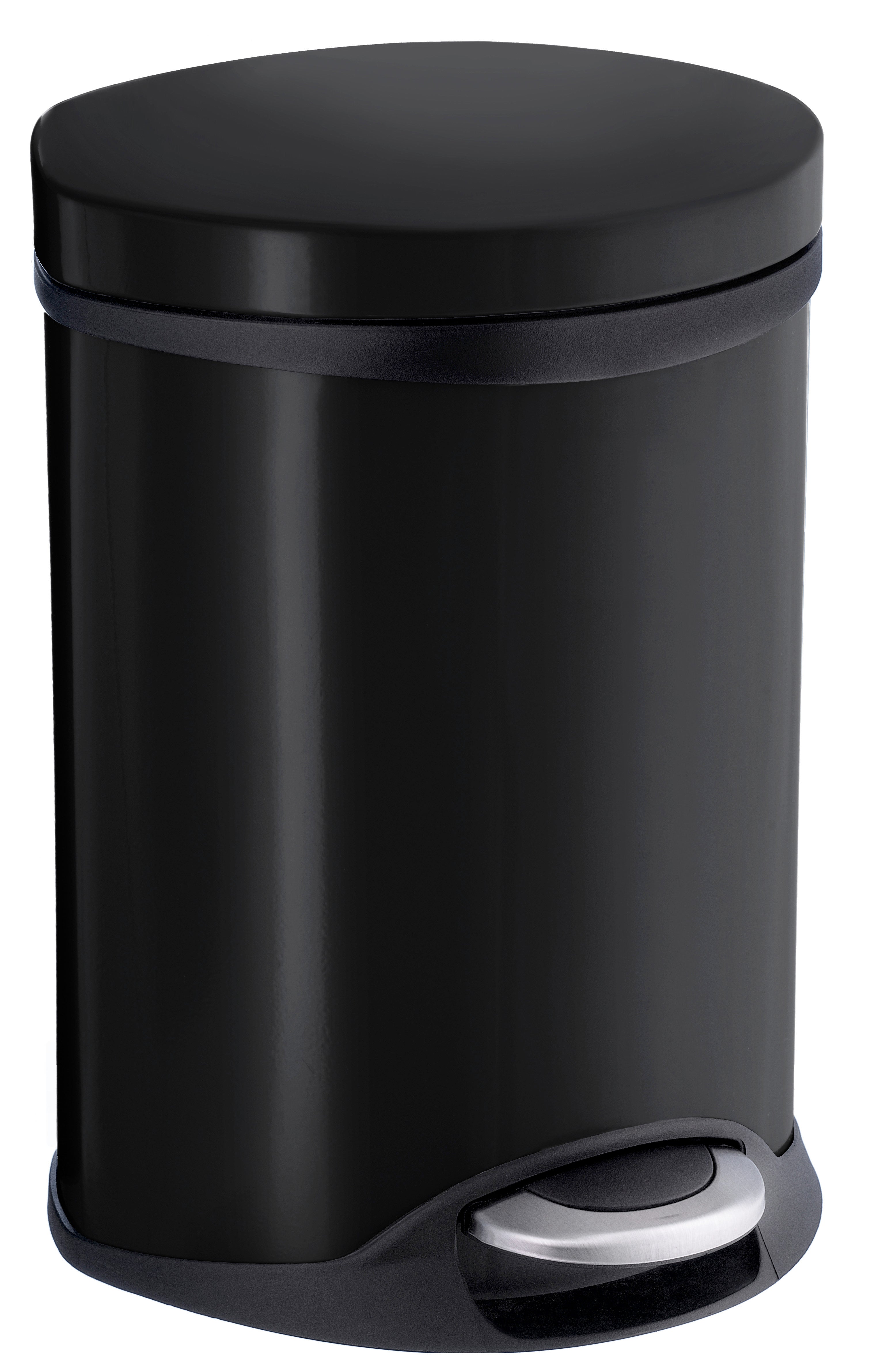 Smedbo FK665 Outline roska-astia 6l musta