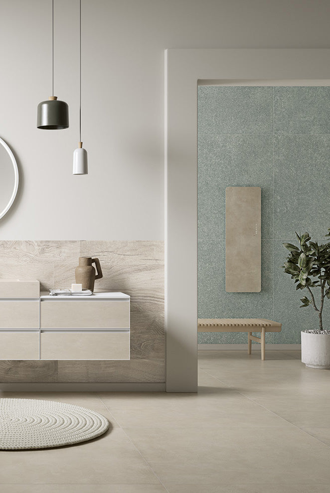 Grained 120x120 cm laatta