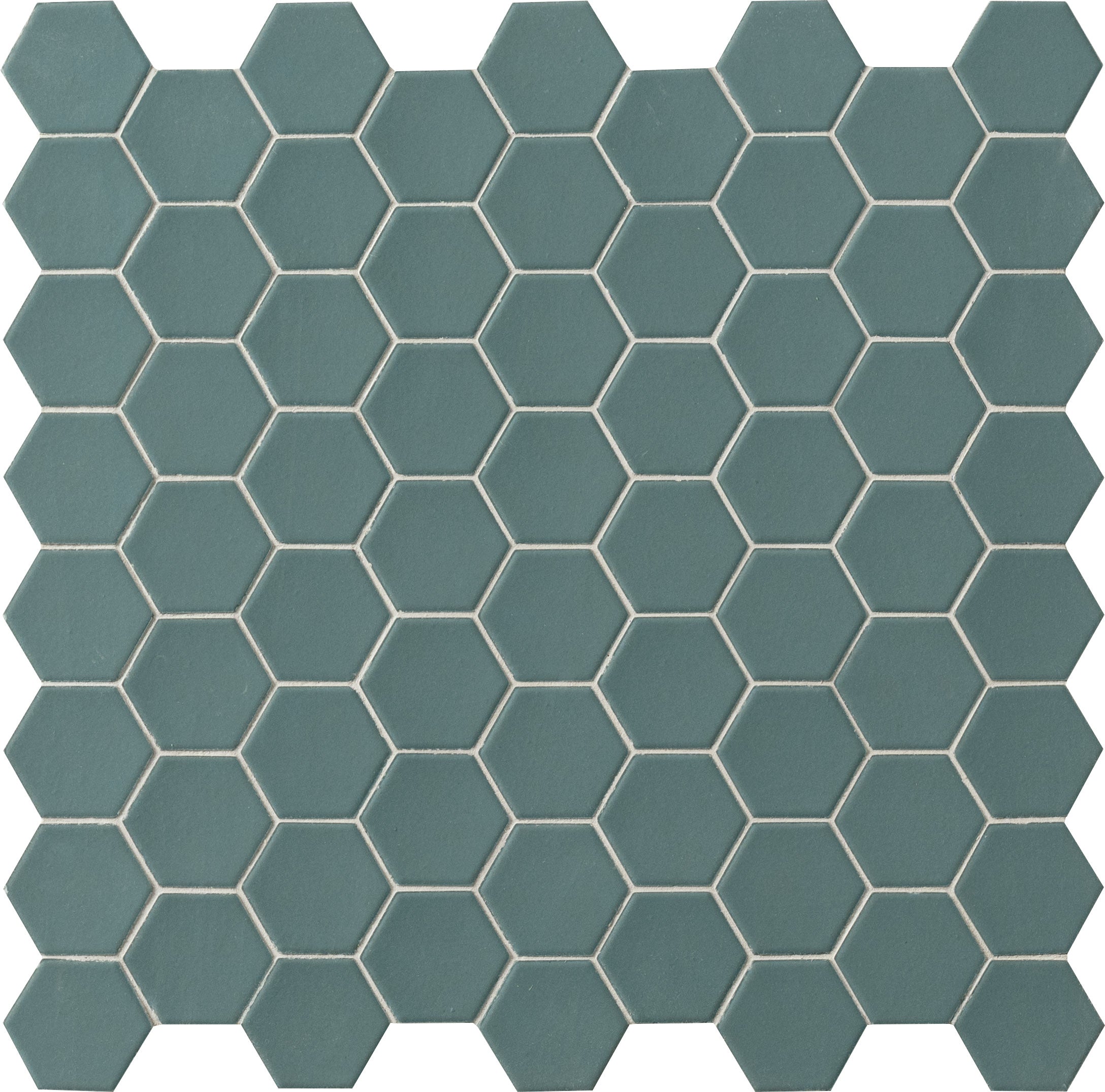 HEXA Laurel Green 6-kulmainen mosaiikkilaatta