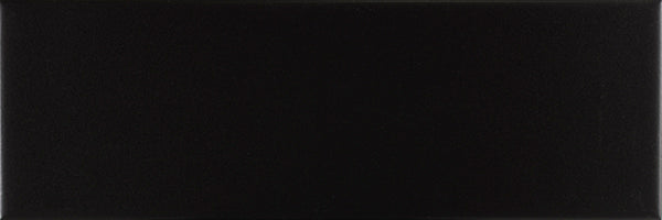 Musta kiiltävä Seinälaatta 10x30cm kiiltävälasitteinen