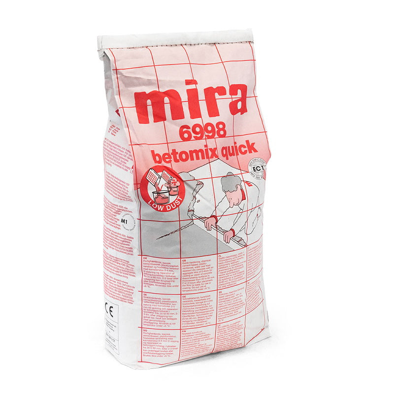 Mira 6998 betomix quick nopea lattiavalumassa