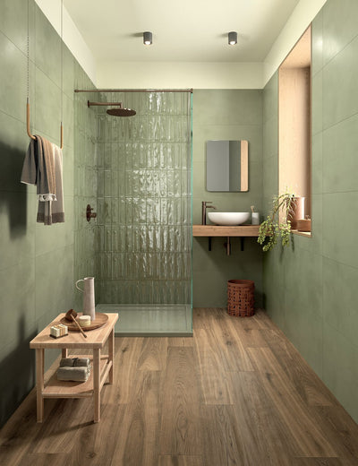 Valloittava vihreä kylpyhuone - katso ideat!