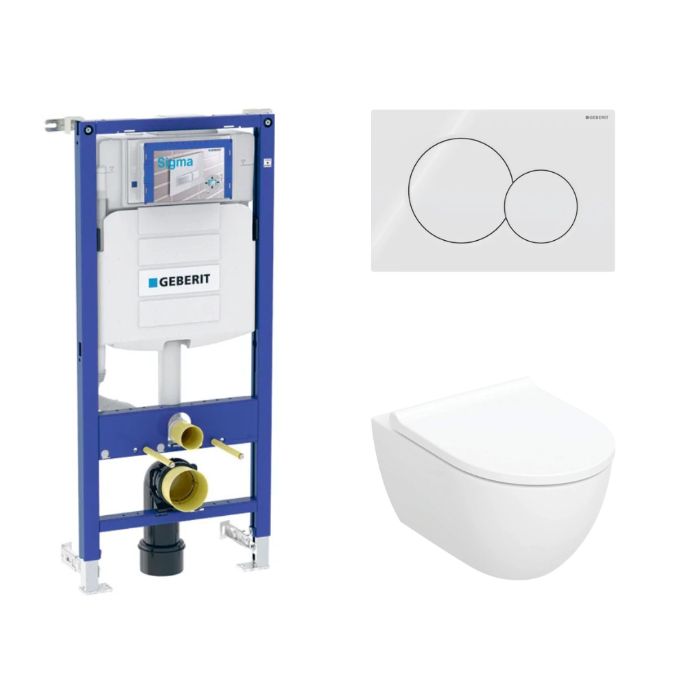Geberit Acanto seinä-wc- paketti