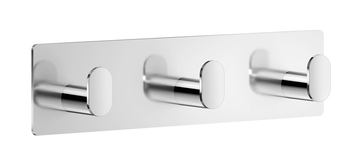 Beslagsboden BK459 CUBE kolmoiskoukku, kiillotettu