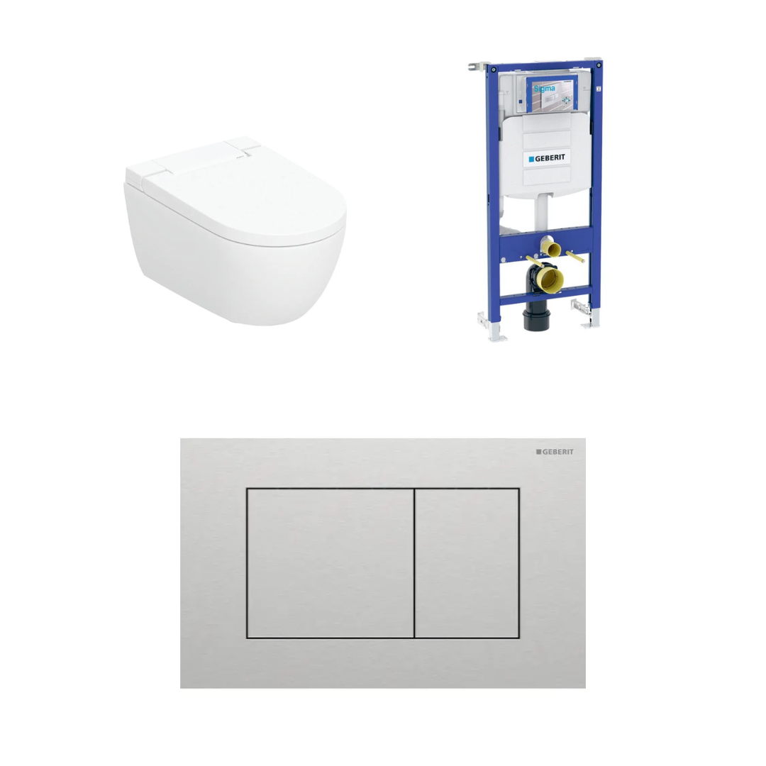 Geberit Aquaclean Alba pesevä wc, design-paketti