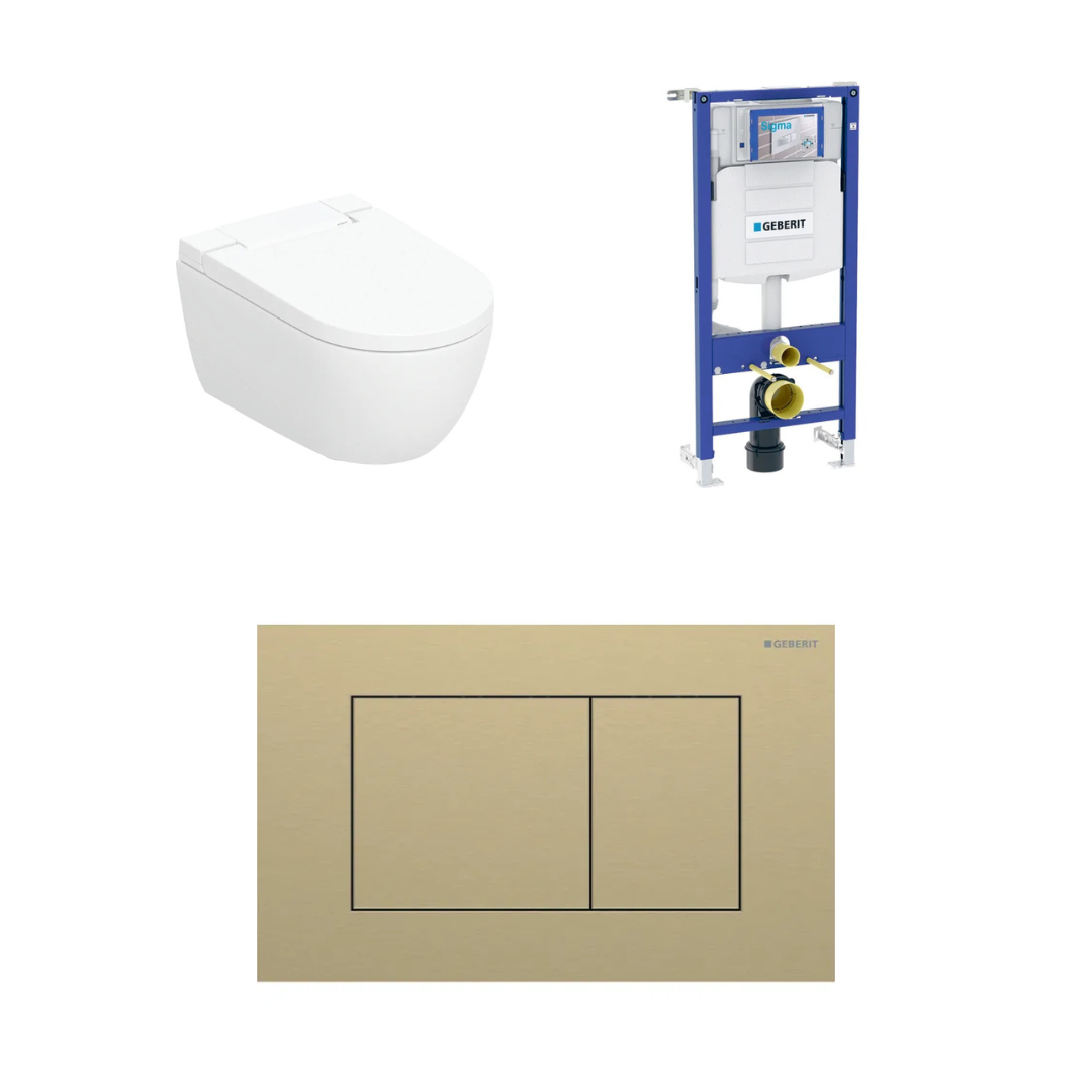 Geberit Aquaclean Alba pesevä wc, design-paketti