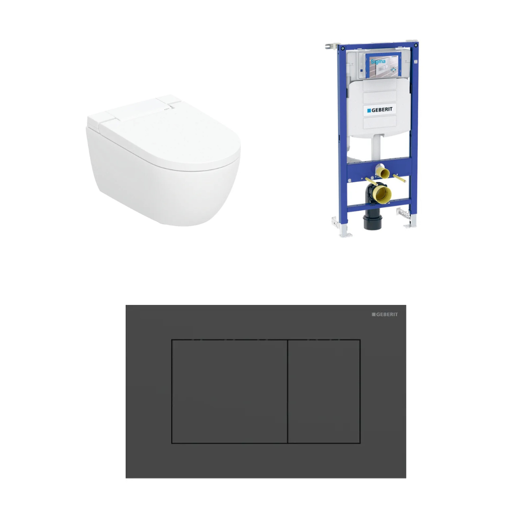 Geberit Aquaclean Alba pesevä wc, design-paketti