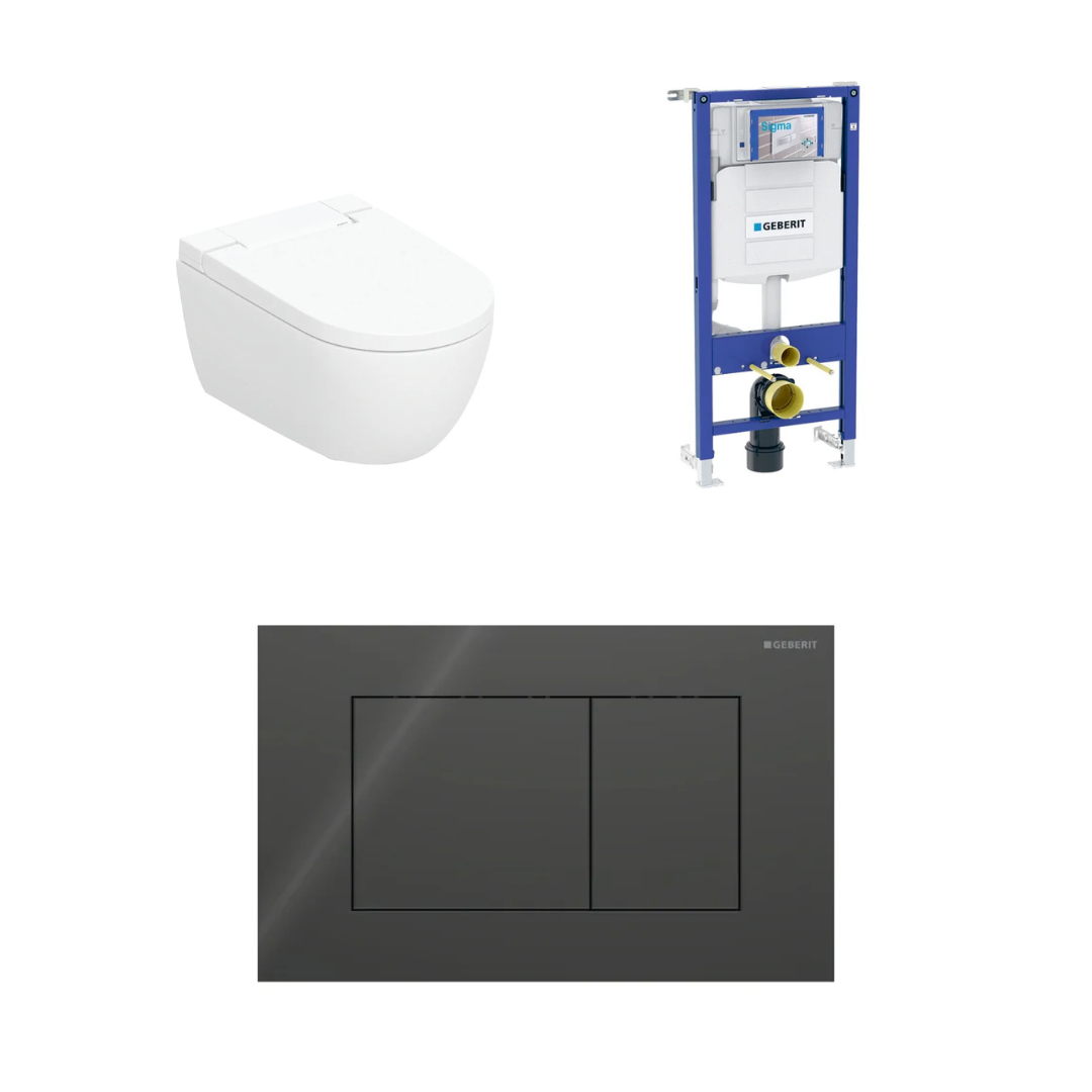 Geberit Aquaclean Alba pesevä wc, design-paketti