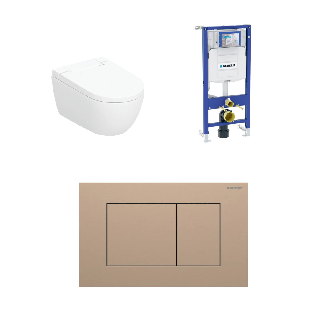 Geberit Aquaclean Alba pesevä wc, design-paketti