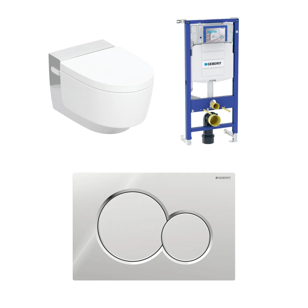 Geberit Aquaclean Mera Comfort - pesevä wc-paketti