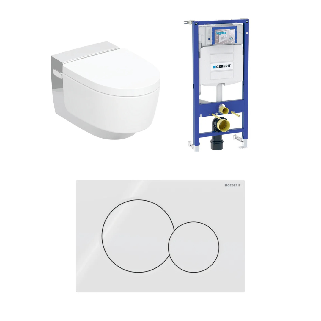 Geberit Aquaclean Mera Comfort - pesevä wc-paketti