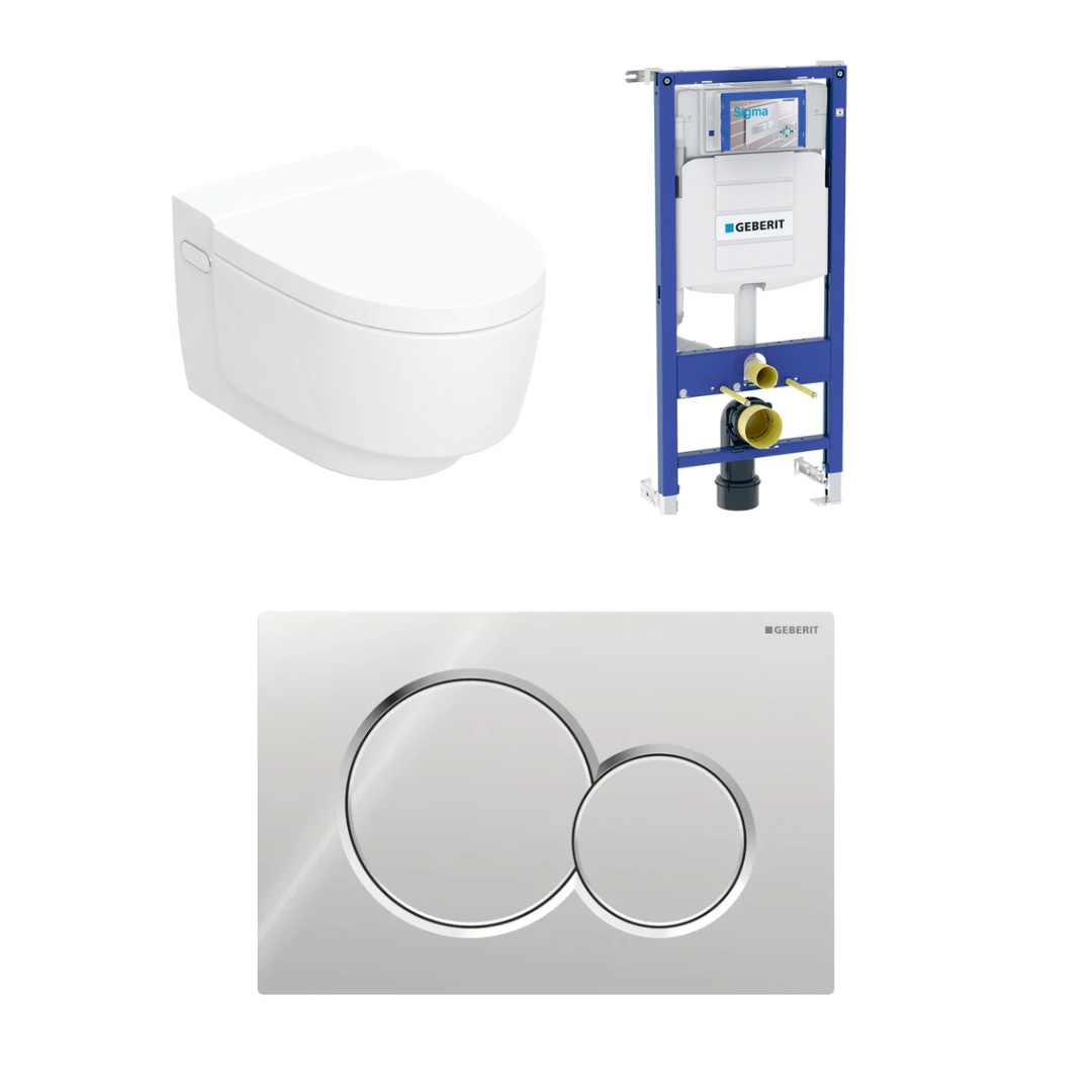 Geberit Aquaclean Mera Comfort - pesevä wc-paketti