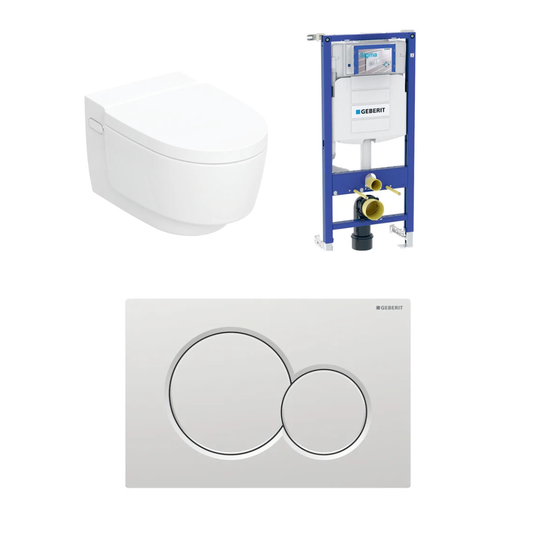 Geberit Aquaclean Mera Comfort - pesevä wc-paketti