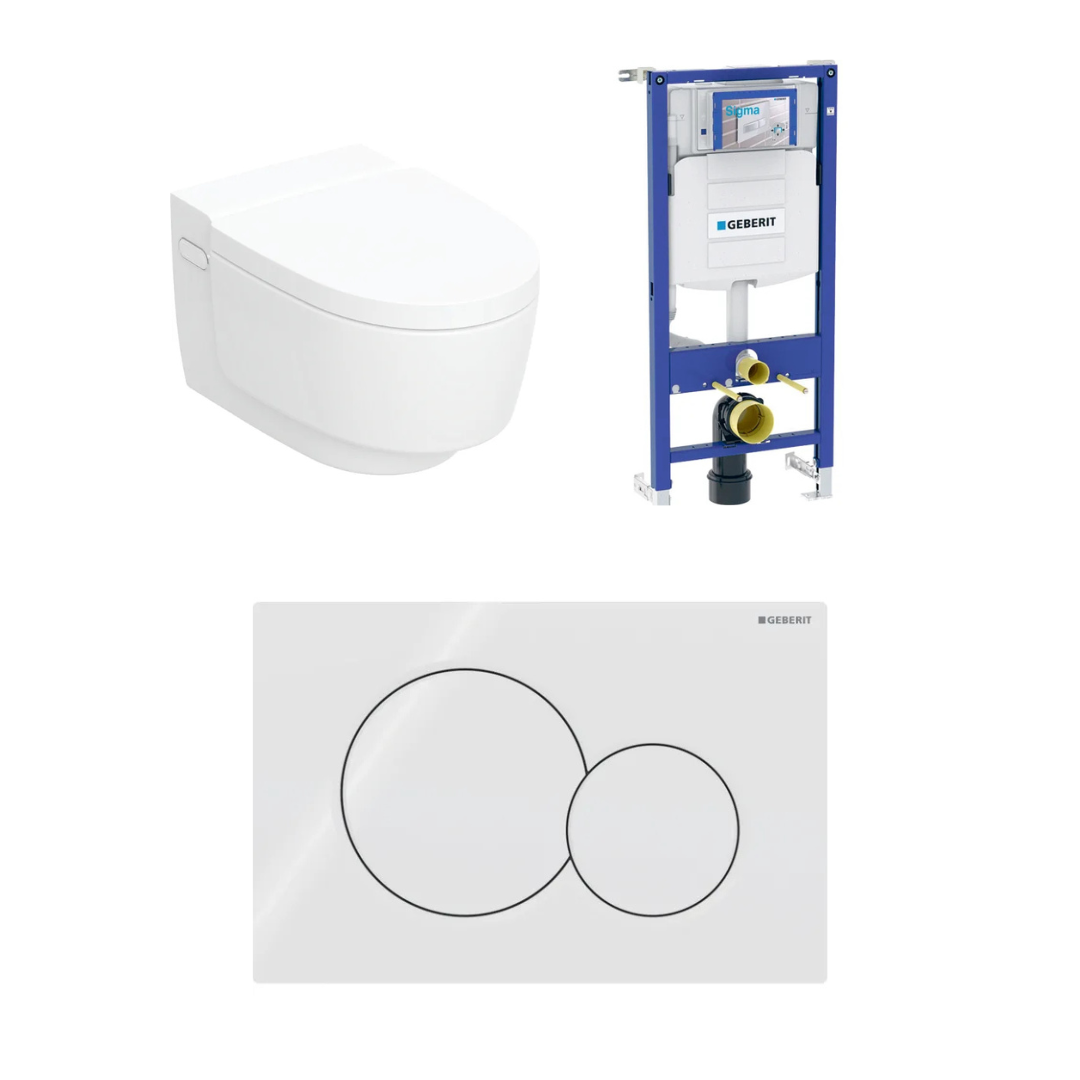 Geberit Aquaclean Mera Comfort - pesevä wc-paketti