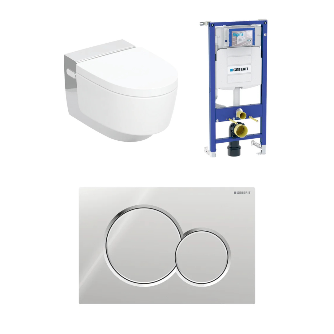 Geberit Aquaclean Mera Comfort - pesevä wc-paketti