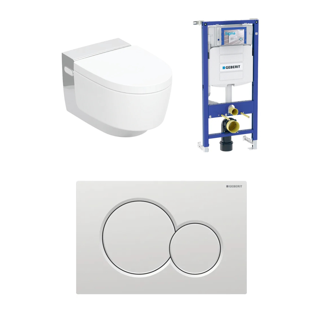 Geberit Aquaclean Mera Comfort - pesevä wc-paketti