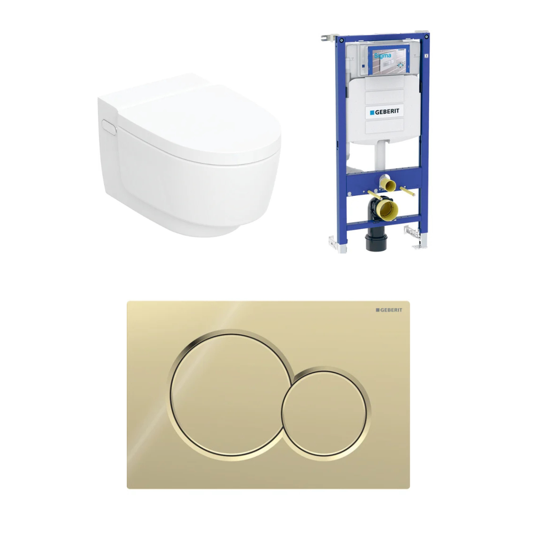 Geberit Aquaclean Mera Comfort - pesevä wc-paketti