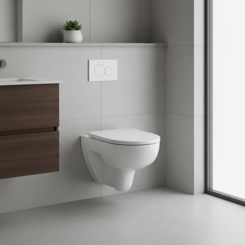 Geberit Renova Turboflush seinä-wc- istuin