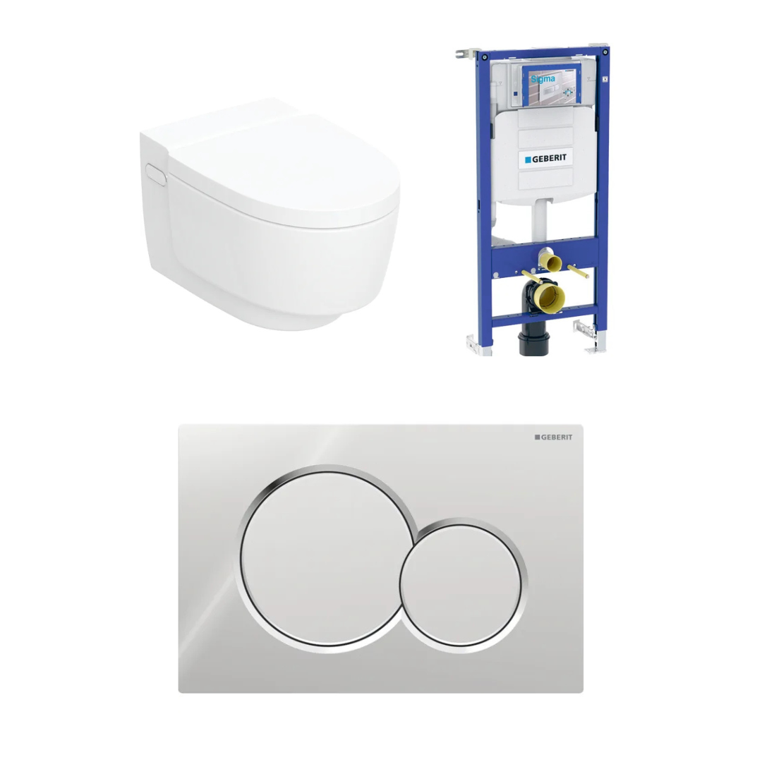 Geberit Aquaclean Mera Comfort - pesevä wc-paketti