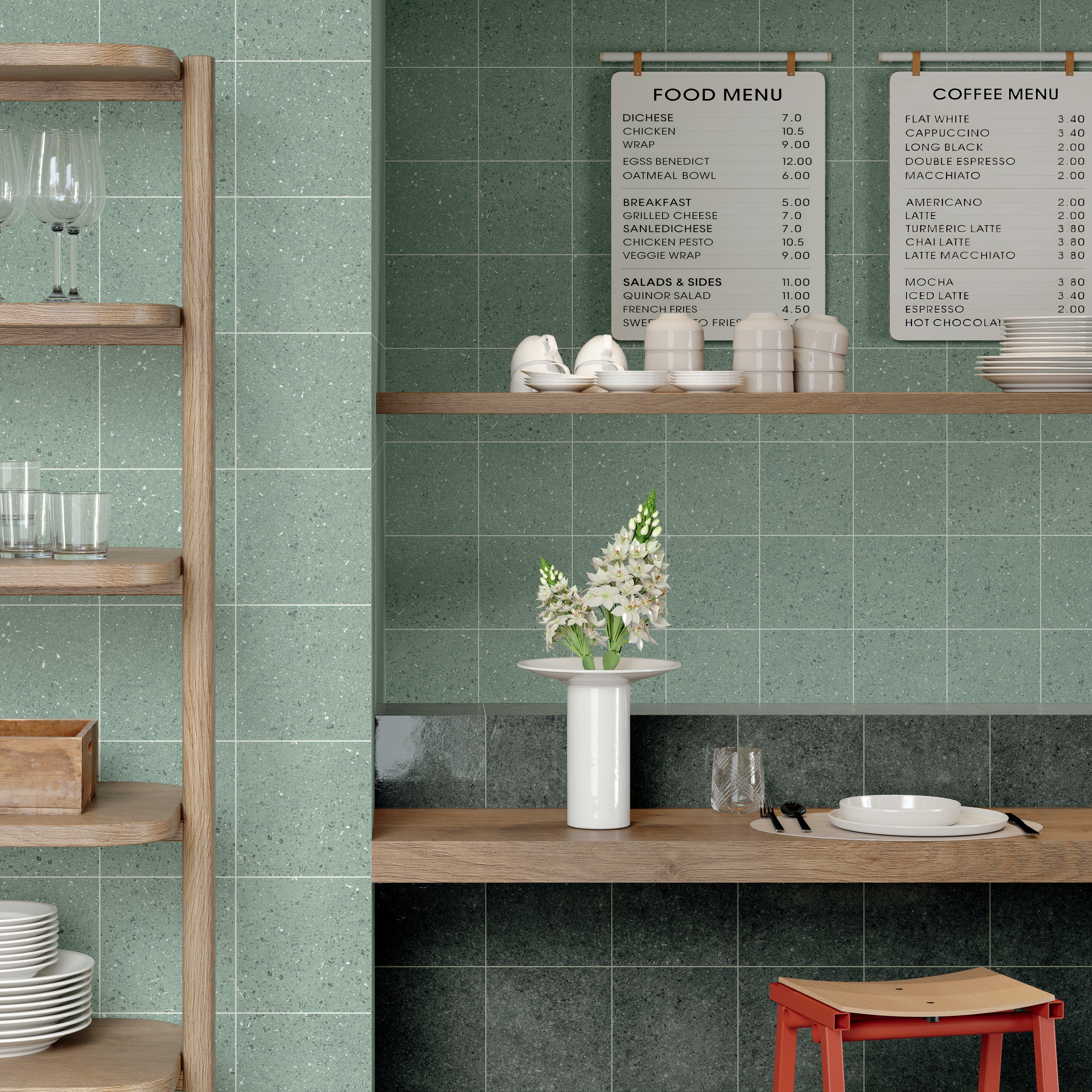 Terrasale 20x20 cm matta