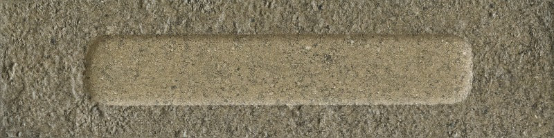 Miniature Fornace Formella 6x24 cm
