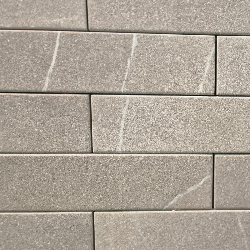 Piase Grey Spazzolata 6x25 seinälaatta