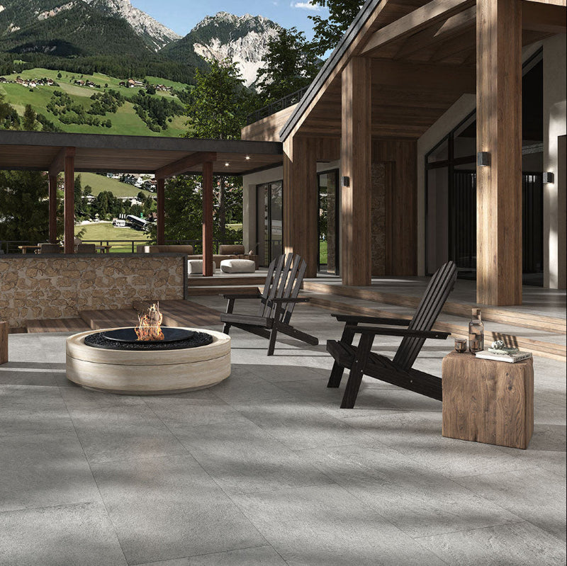 Retreat Quarzite 60x60cm lattia- ja seinälaatta R11 terassilaatta